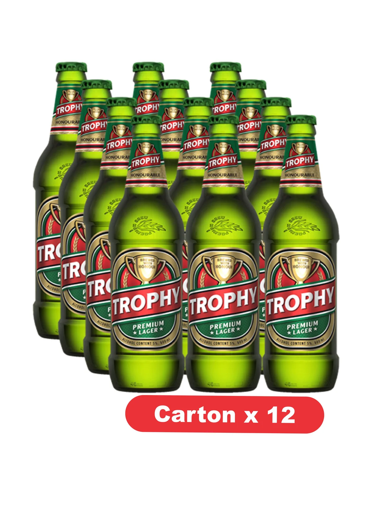 Trophy Lager Beer - Image 2